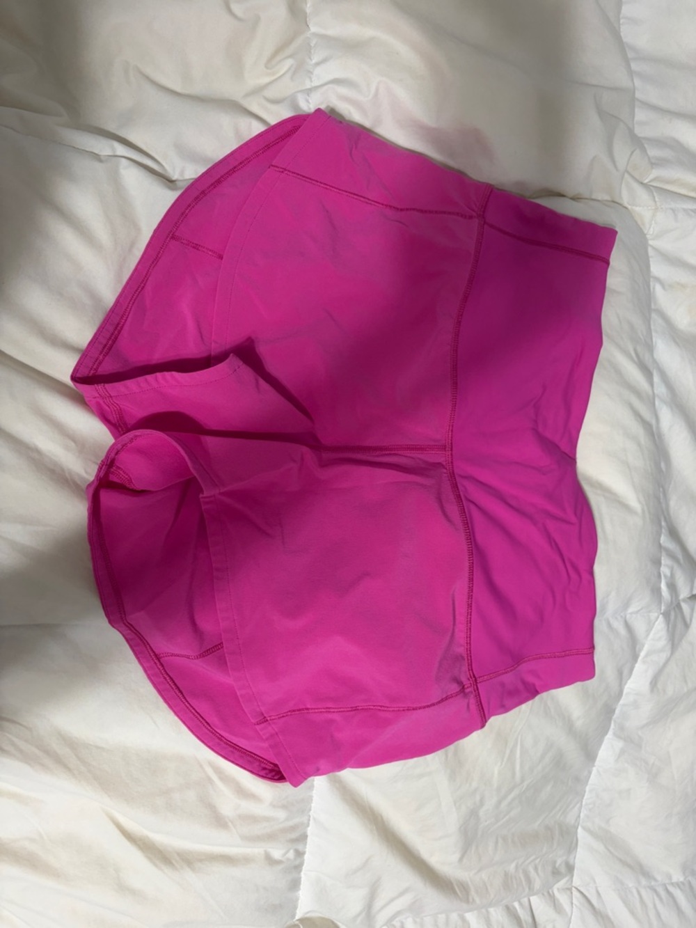 lululemon athletica Bright Pink Athletic Shorts